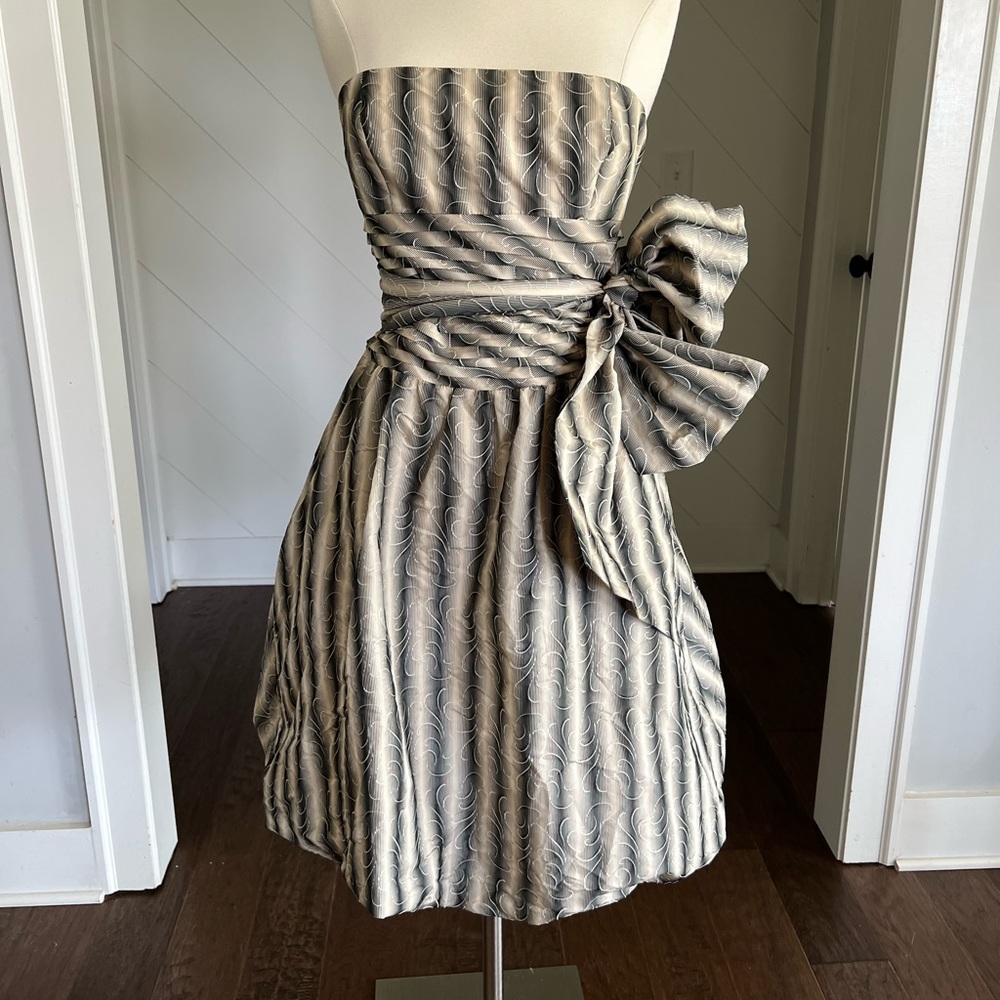 BCBG Maxazria strapless dress